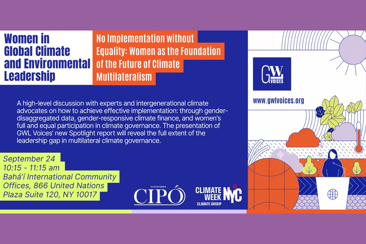 No Implementation without Equality: Women as the Foundation of the Future of Climate Multilateralism