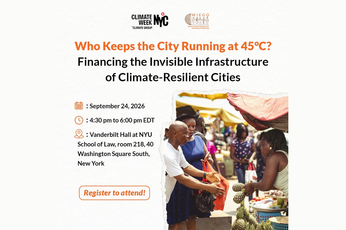 Who Keeps the City Running at 45°C? Financing the Invisible Infrastructure of Climate-Resilient Cities.