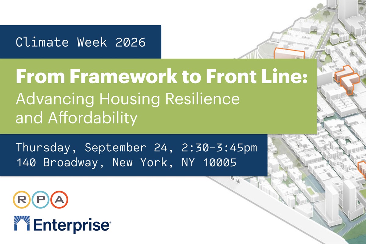 From Framework to Front Line: Advancing Housing Resilience and Affordability
