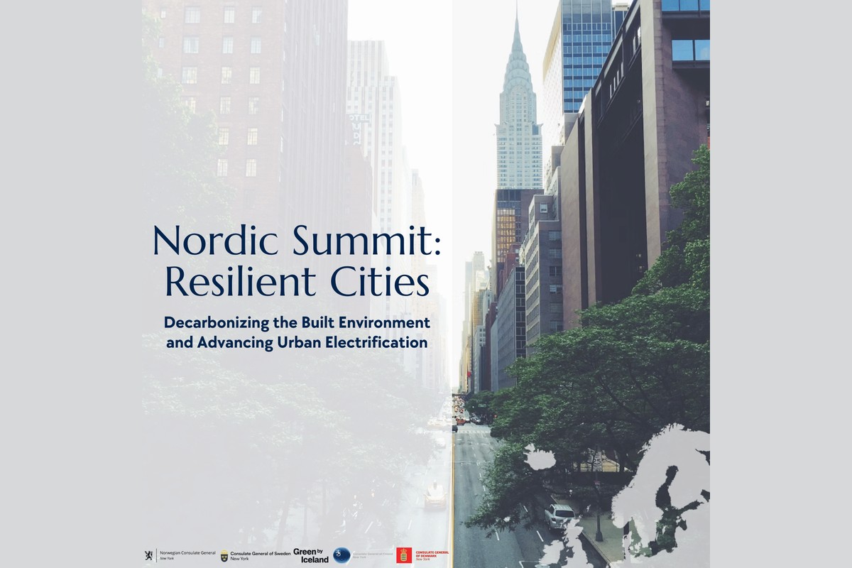 Nordic Summit: Resilient Cities - Decarbonizing the built Environment and Urban Electrification