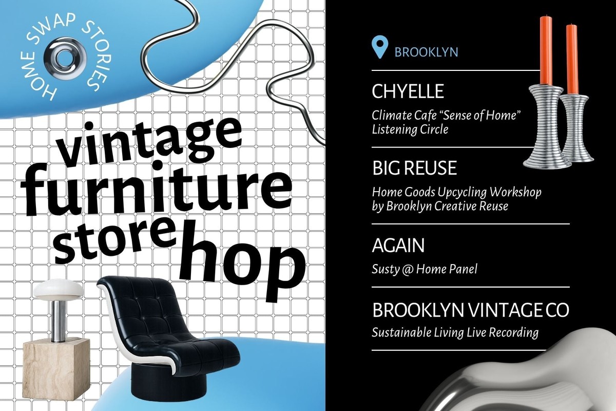 Vintage Furniture Store Hop by Home Swap Stories