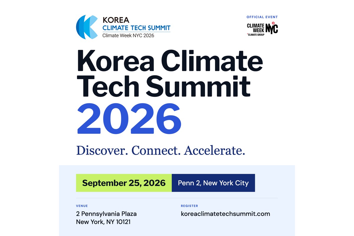 Korea Climate Tech Summit 2026