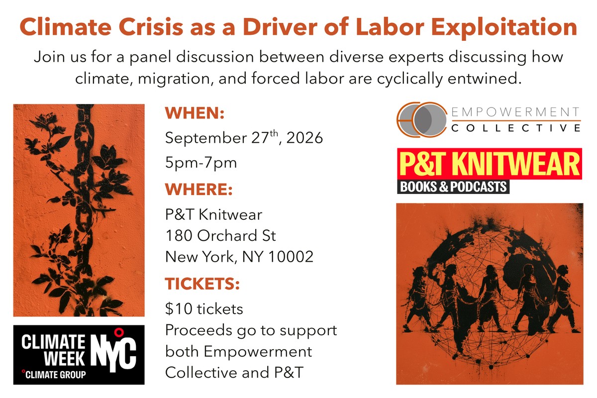 Climate Crisis as a Driver of Labor Exploitation