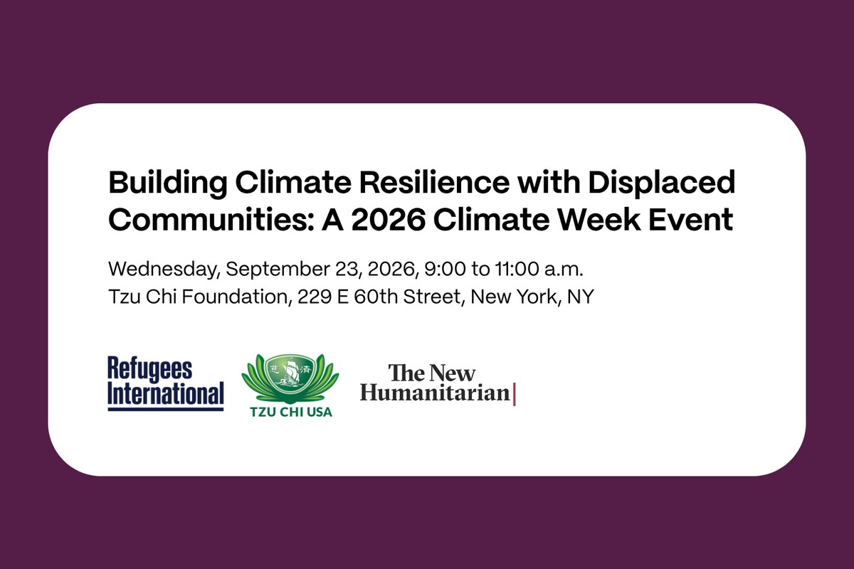 Building Climate Resilience with Displaced Communities