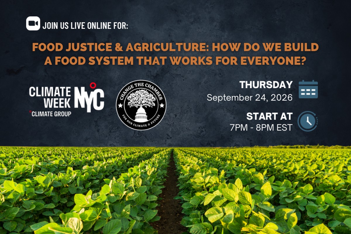 Food Justice & Agriculture: How Do We Build a Food System That Works for Everyone?