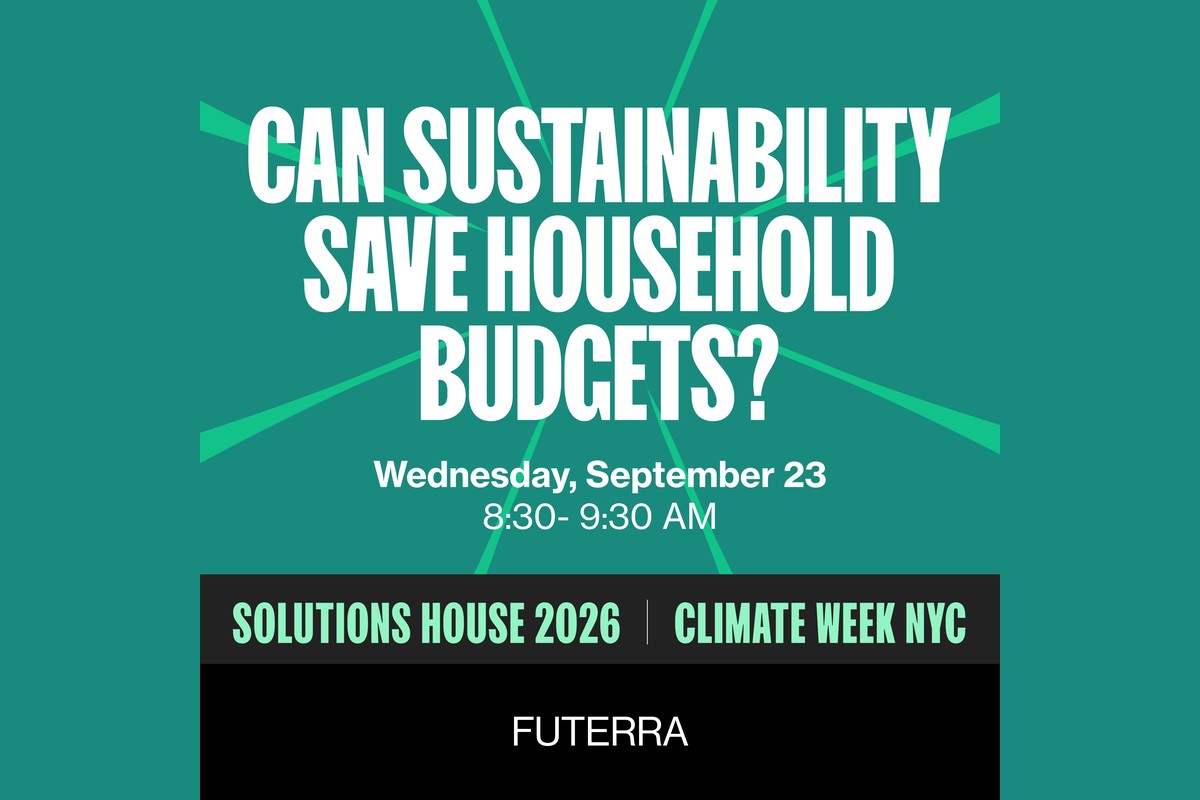 Can sustainability save household budgets?
