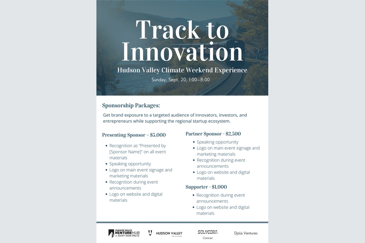 Track to Innovation: Hudson Valley Climate Week Experience