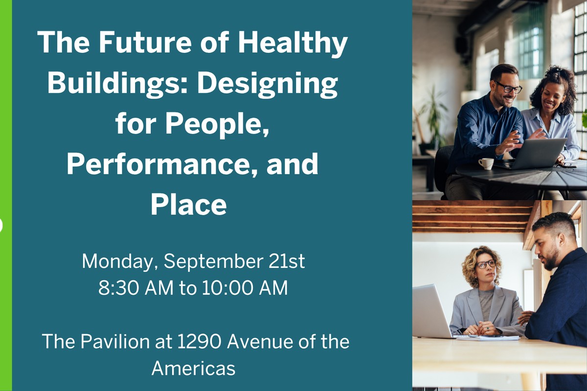 The Future of Healthy Buildings: Designing for People, Performance & Place