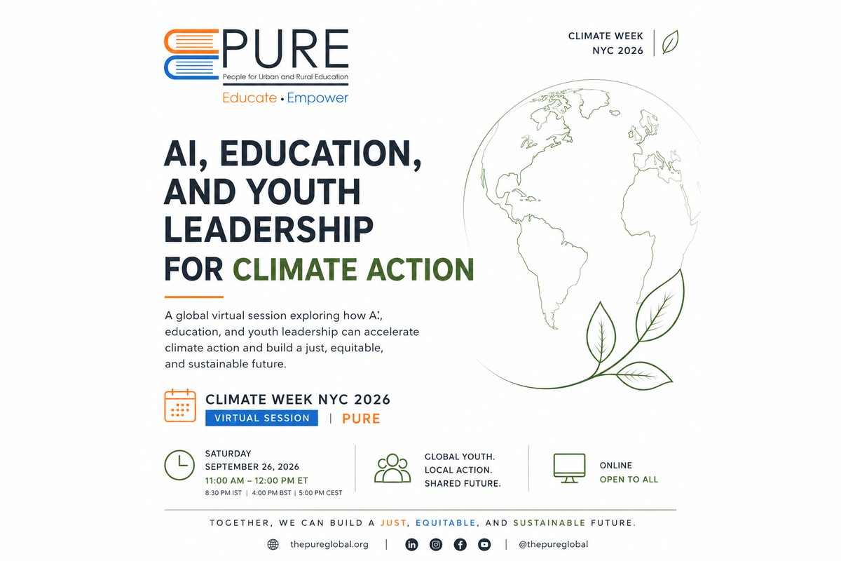 AI, Education & Youth Leadership: Empowering the Next Generation for Climate Action