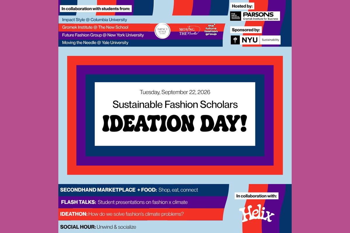 Sustainable Fashion Scholars Ideation Day