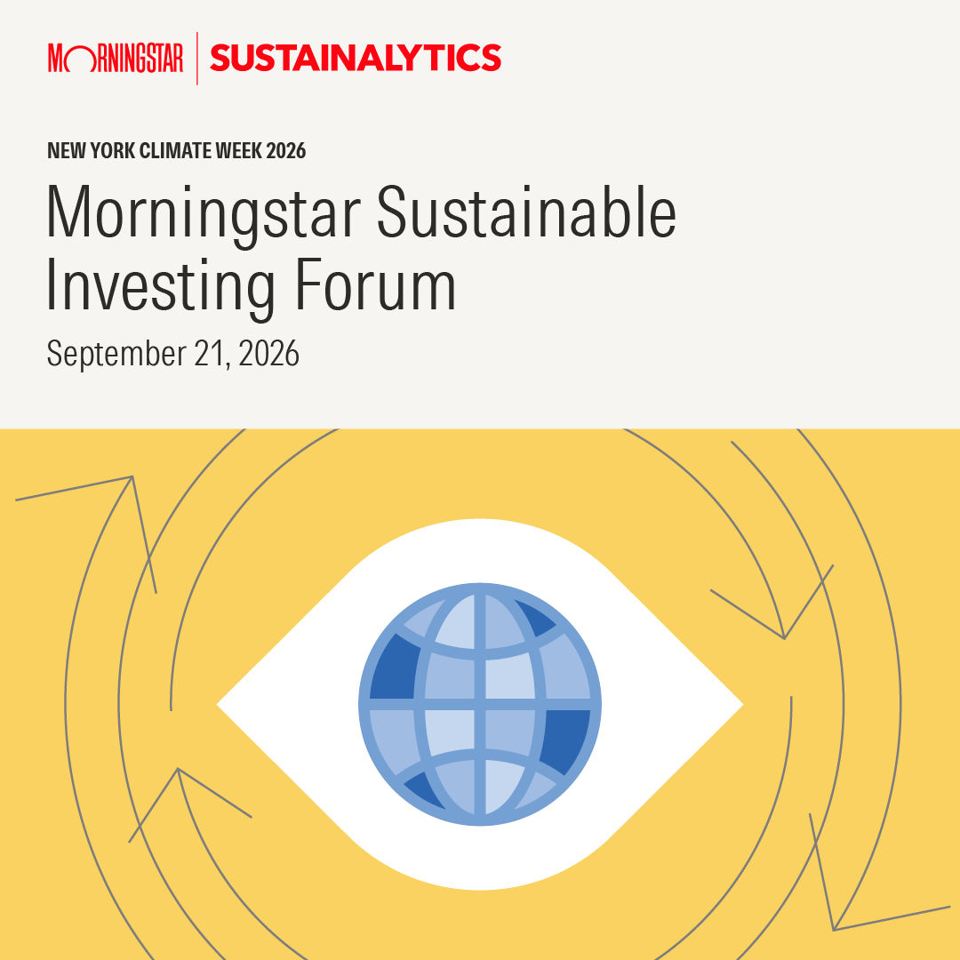 Morningstar Sustainalytics Sustainable Investing Forum