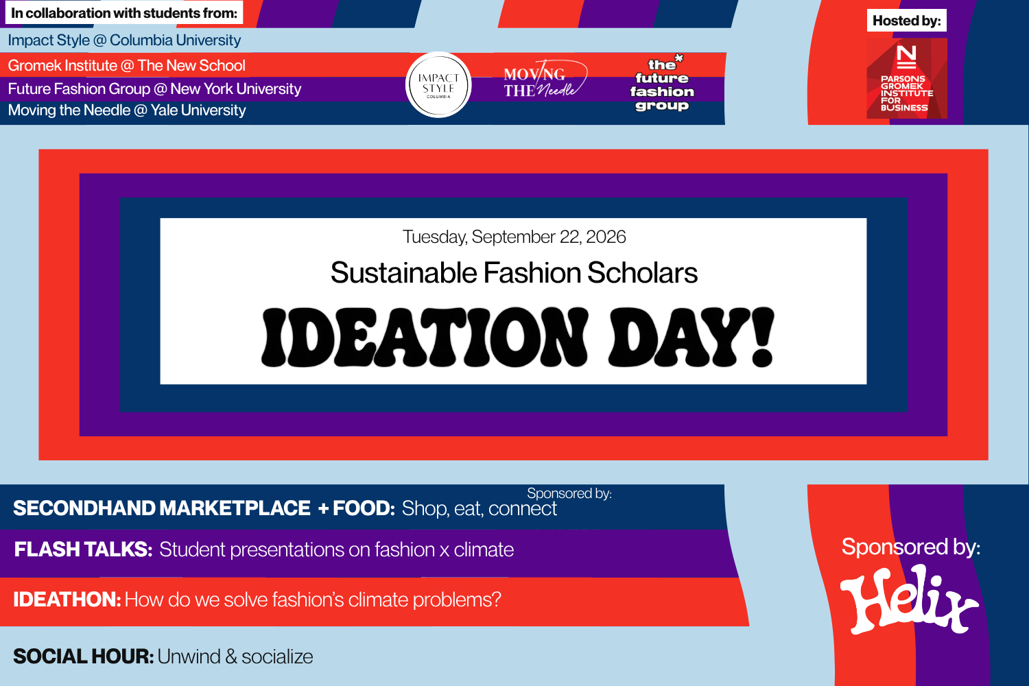 Sustainable Fashion Scholars Ideation Day