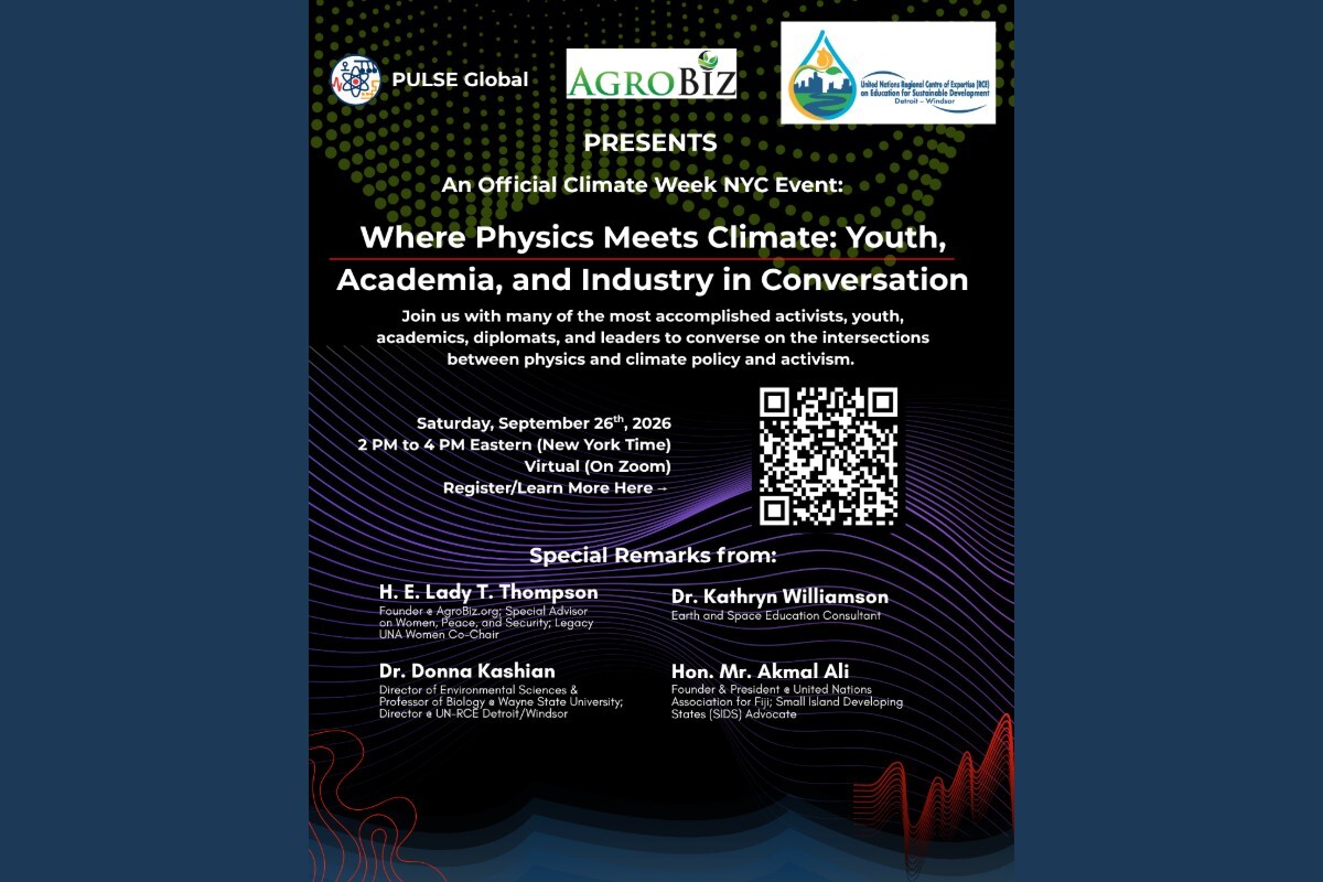 Where Physics Meets Climate: Youth, Academia, and Industry in Conversation