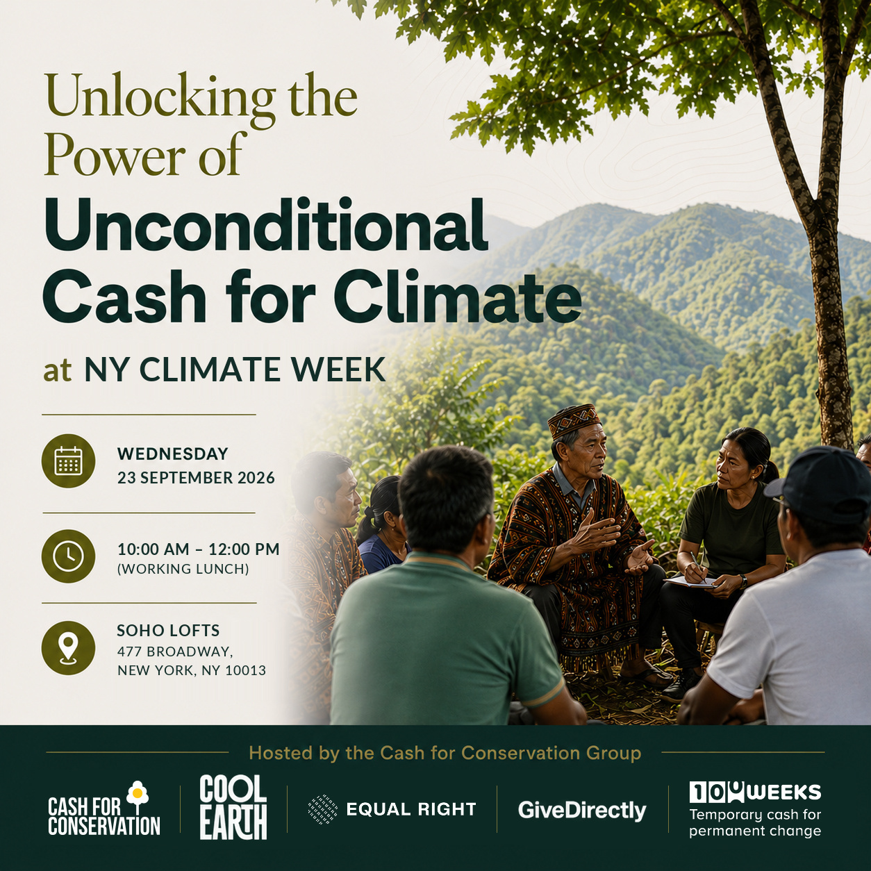 Unlocking the Power of Unconditional Cash for Climate