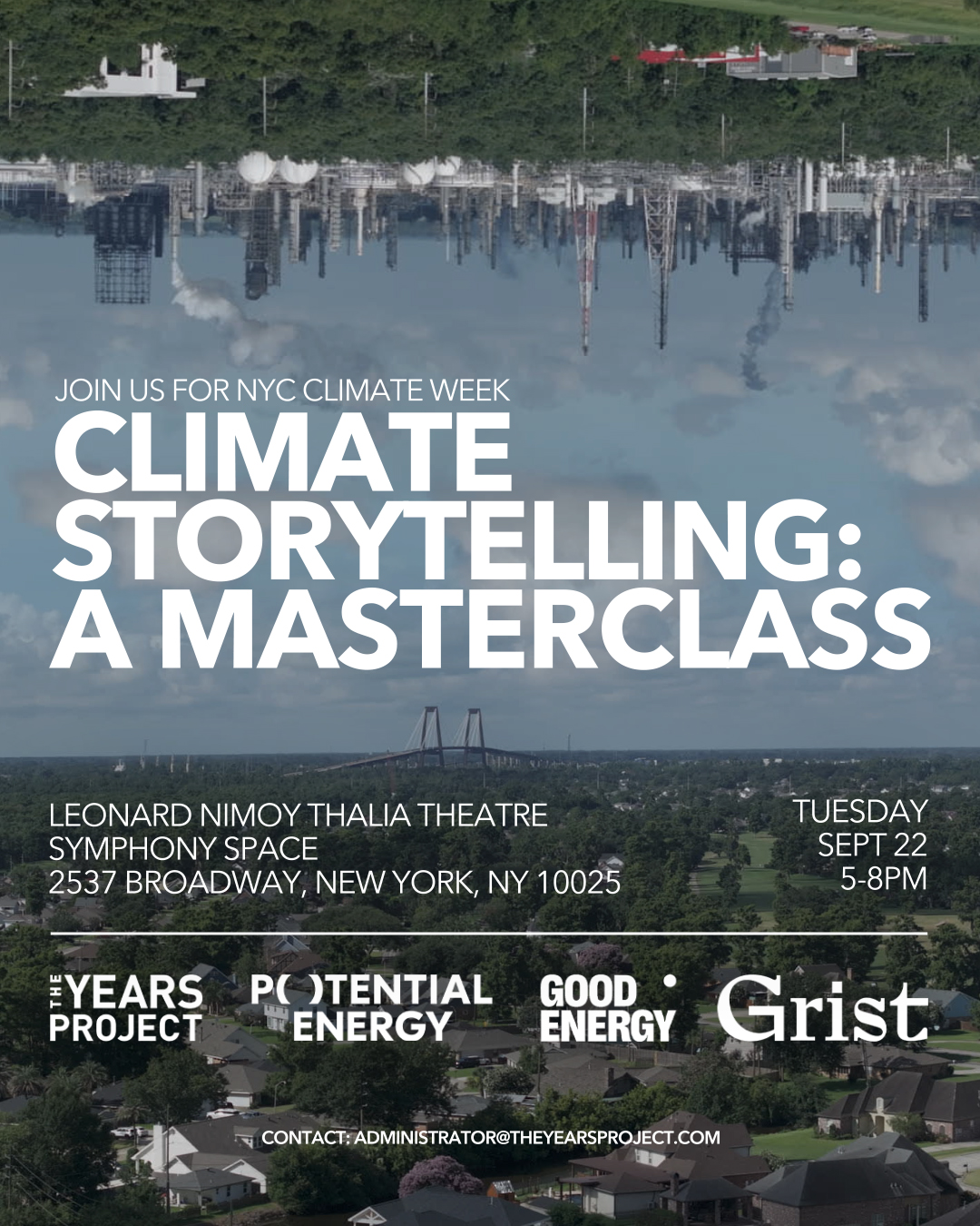 CLIMATE STORYTELLING: A MASTERCLASS