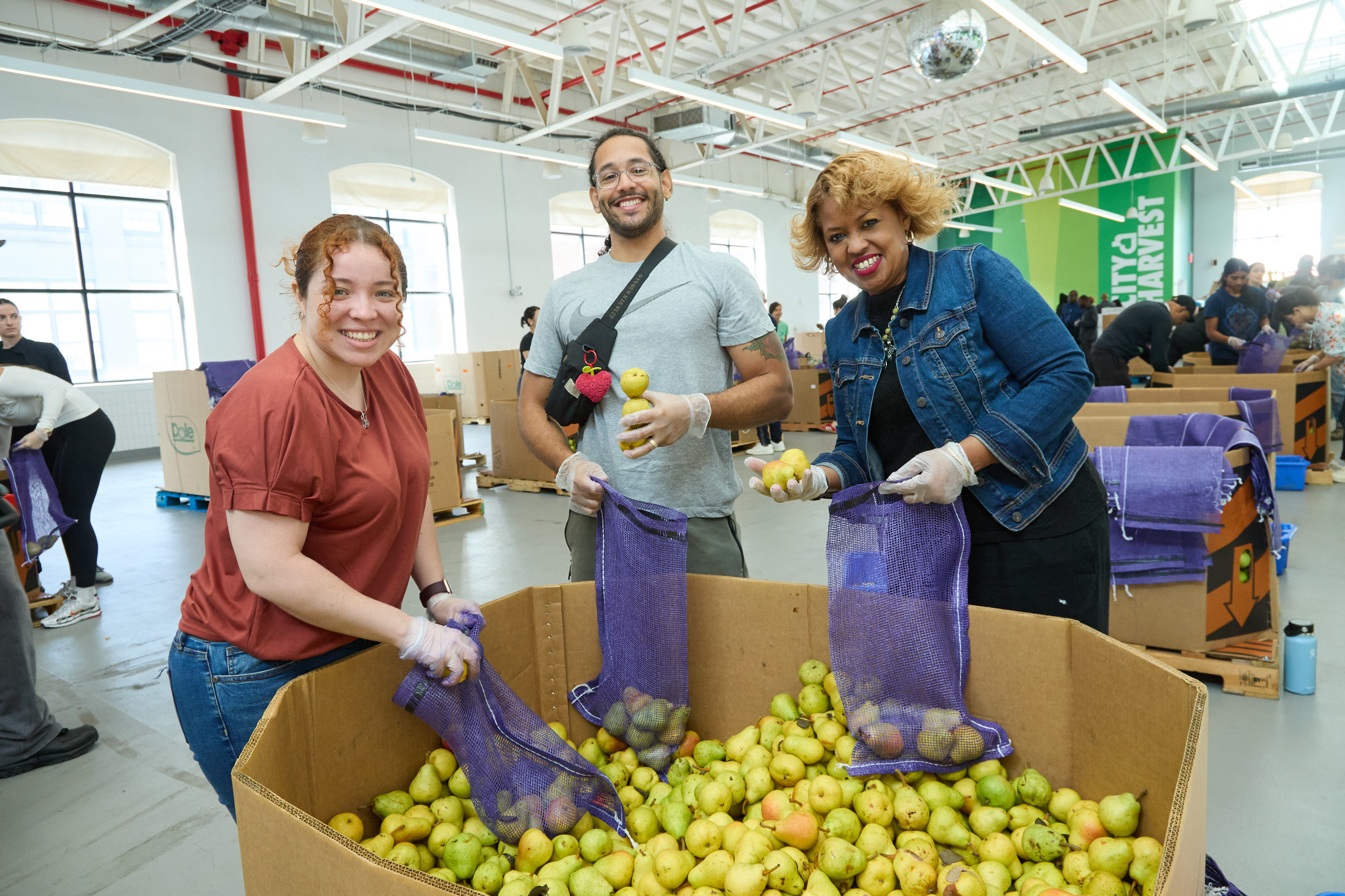 Volunteer Opportunity: City Harvest Rescued Food Repack