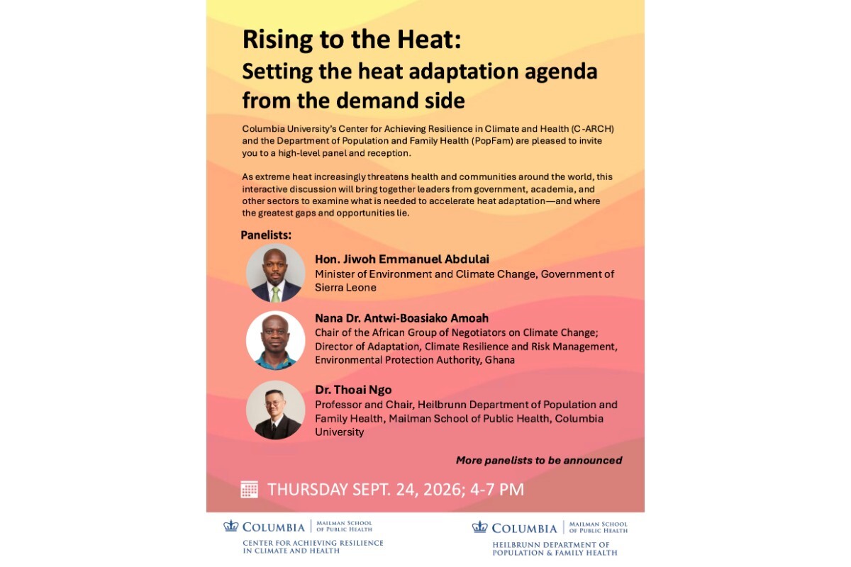 Rising to the Heat: Setting the heat adaptation agenda from the demand side