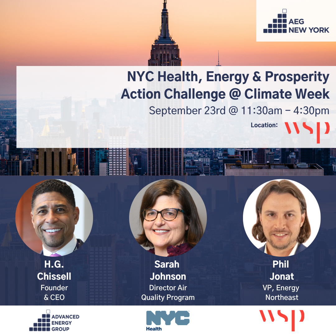 AEG NYC Health, Energy & Prosperity Action Challenge @ Climate Week NYC