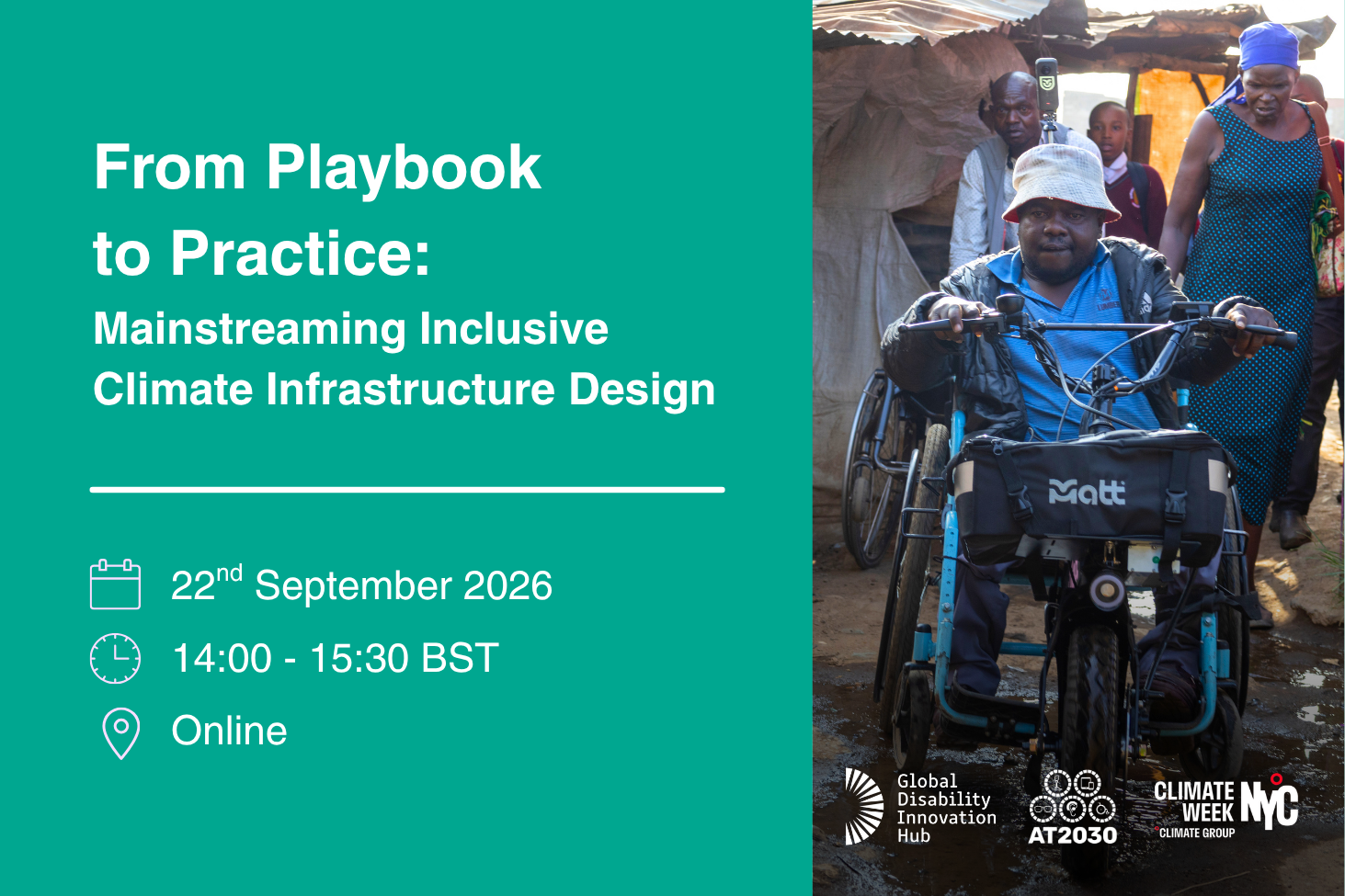 From Playbook to Practice: Mainstreaming Inclusive Climate Infrastructure Design
