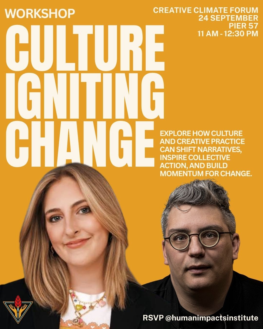 Creative Climate Forum Morning Workshop - Culture Igniting Change