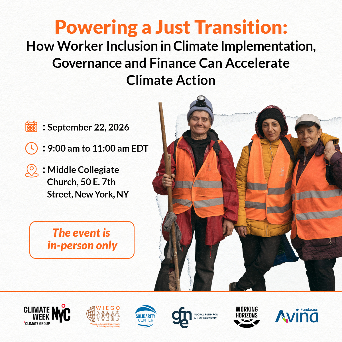 Powering a Just Transition: How Worker Inclusion in Climate Implementation, Governance and Finance Accelerates Climate Action