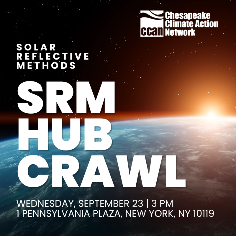 SRM Hub Crawl: Building a Community for Responsible Solar Reflective Methods Research and Governance