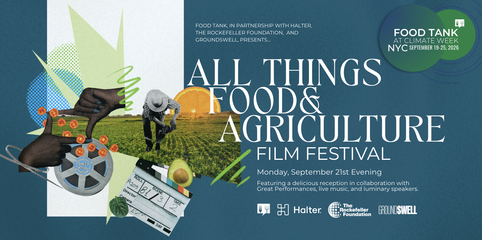 Food Tank at Climate Week NYC: Food and Agriculture Film Festival