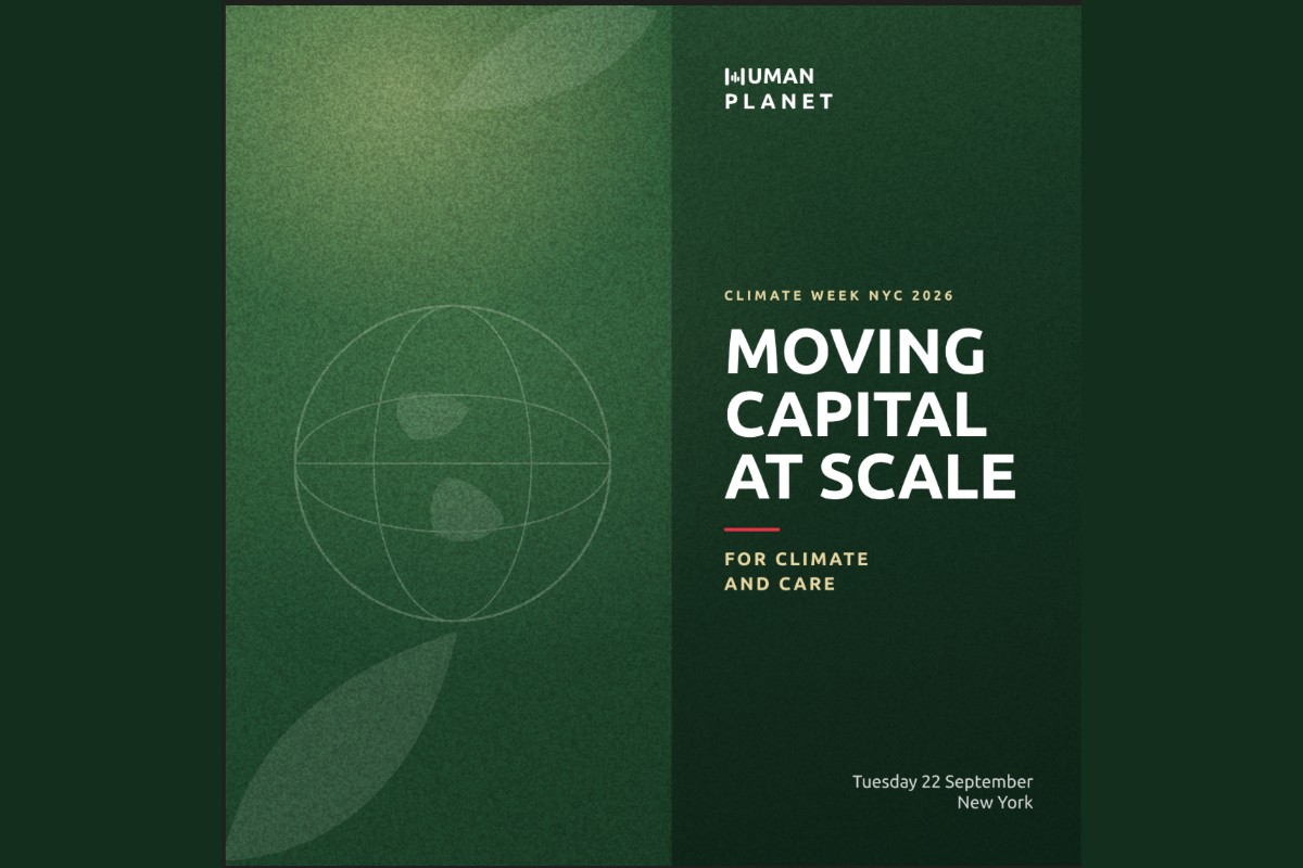 Moving Capital at Scale for ​Climate and Care