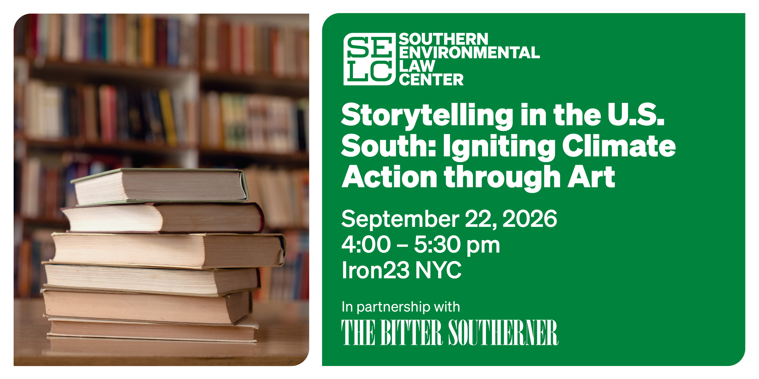 Storytelling in the U.S. South: Igniting Climate Action through Art