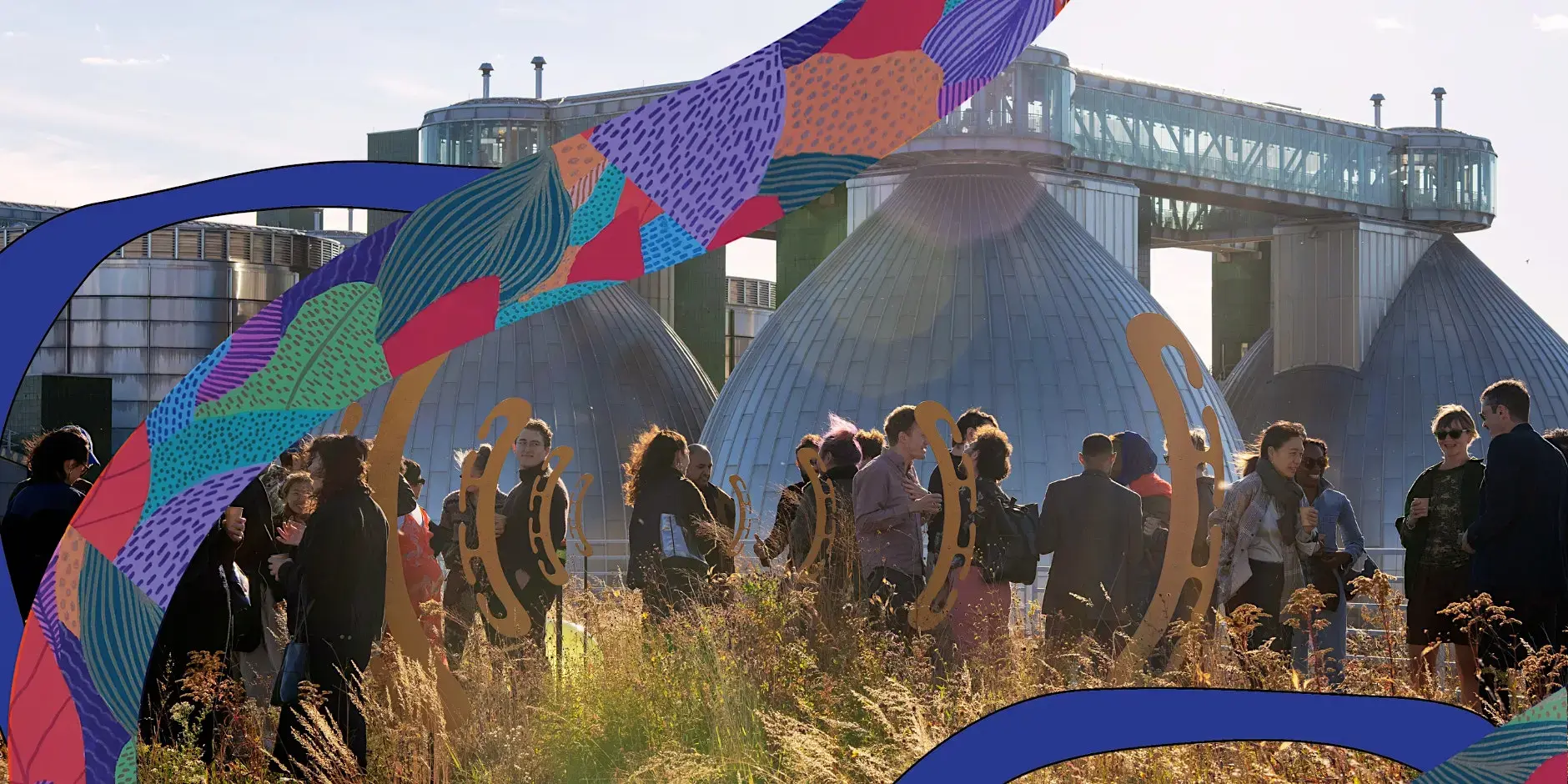 Closing celebration of Climate Week on Newtown Creek at Kingsland Wildflowers Rooftop