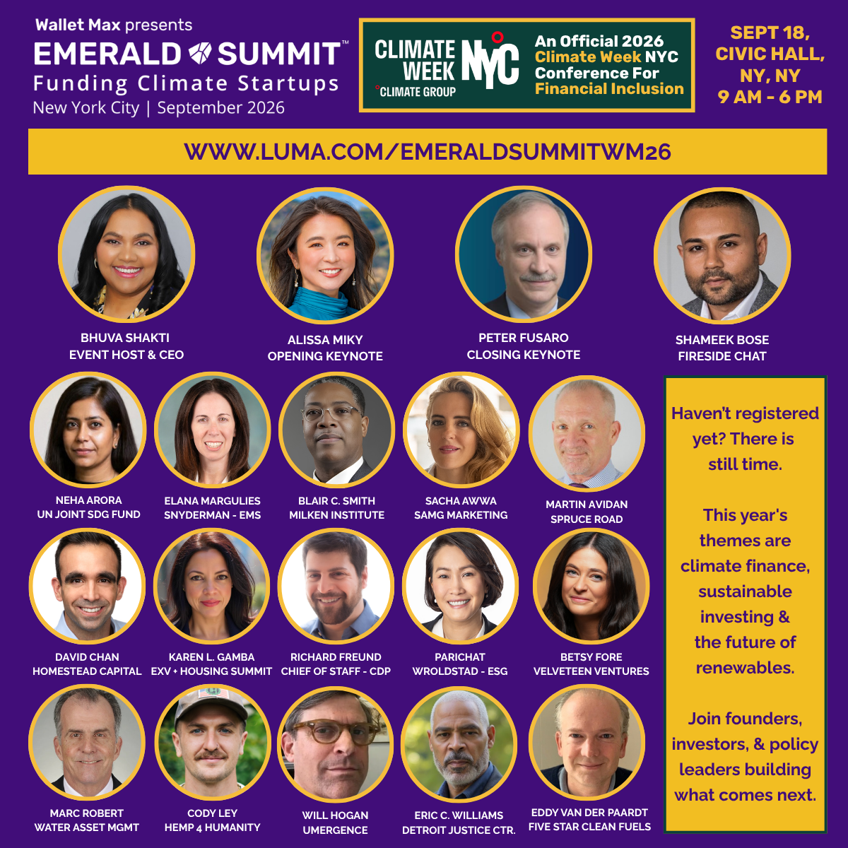 Wallet Max Emerald Summit and Awards