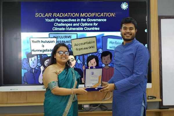 SOLAR RADIATION MODIFICATION YOUTH WATCH LAUNCH 