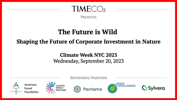 The Future is Wild: Shaping the Future of Corporate Investment in Nature