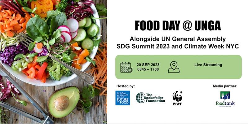 Food Day at the UN General Assembly (Sept 20)