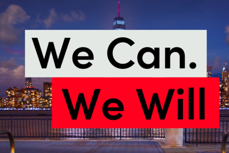 We Can. We will. 