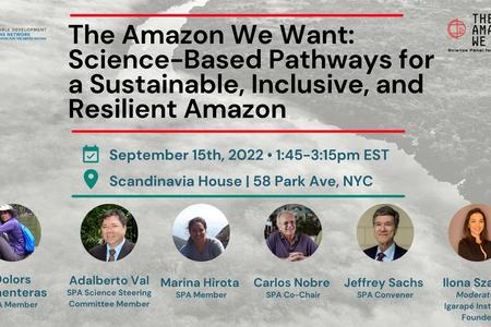 The Amazon We Want: Science Based Pathways for a Sustainable, Inclusive, and Resilient Amazon